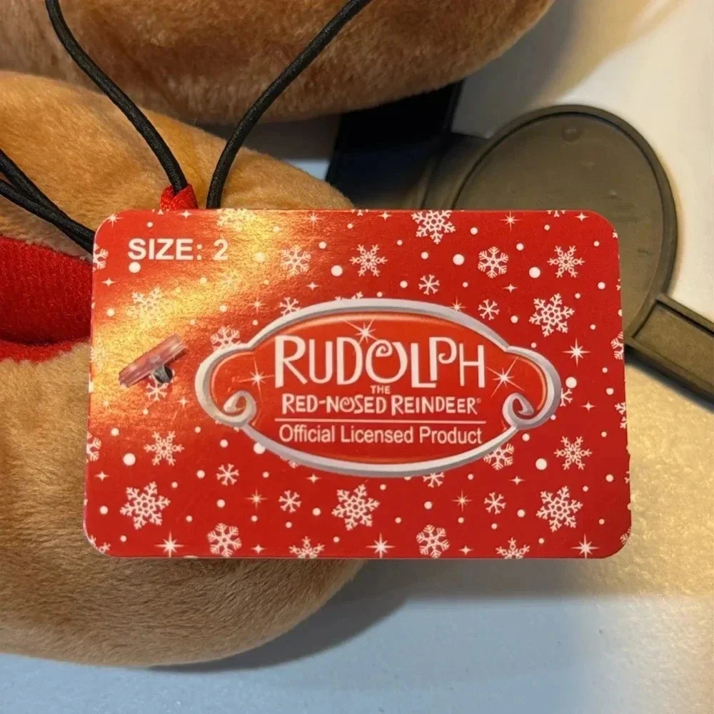 Rudolph the Red Nosed Reindeer Official Licensed Slippers